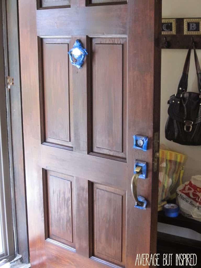 How to Refinish an Exterior Door The Easy Way