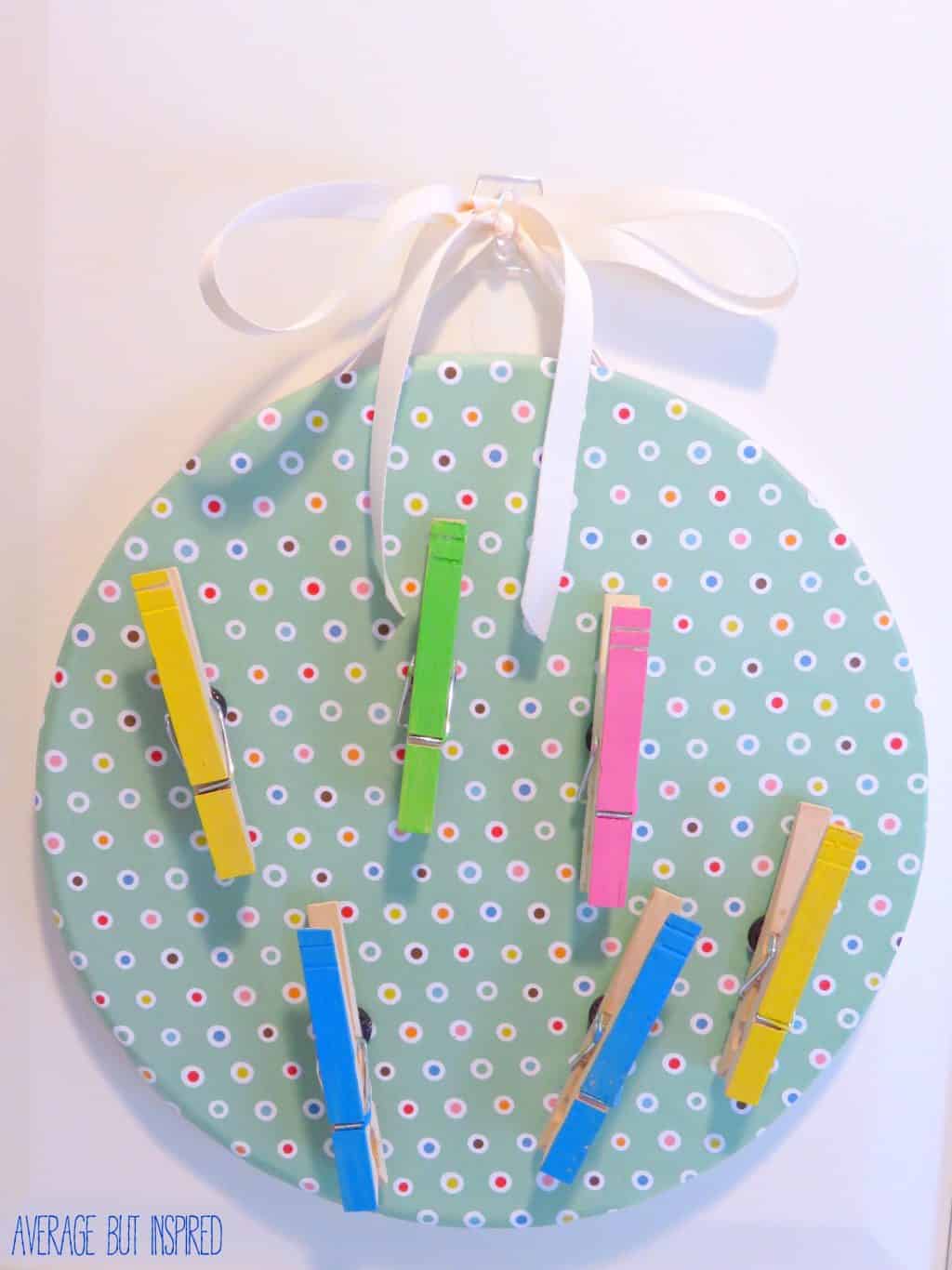 Dollar Store Chip Clip Holder Monthly DIY Challenge