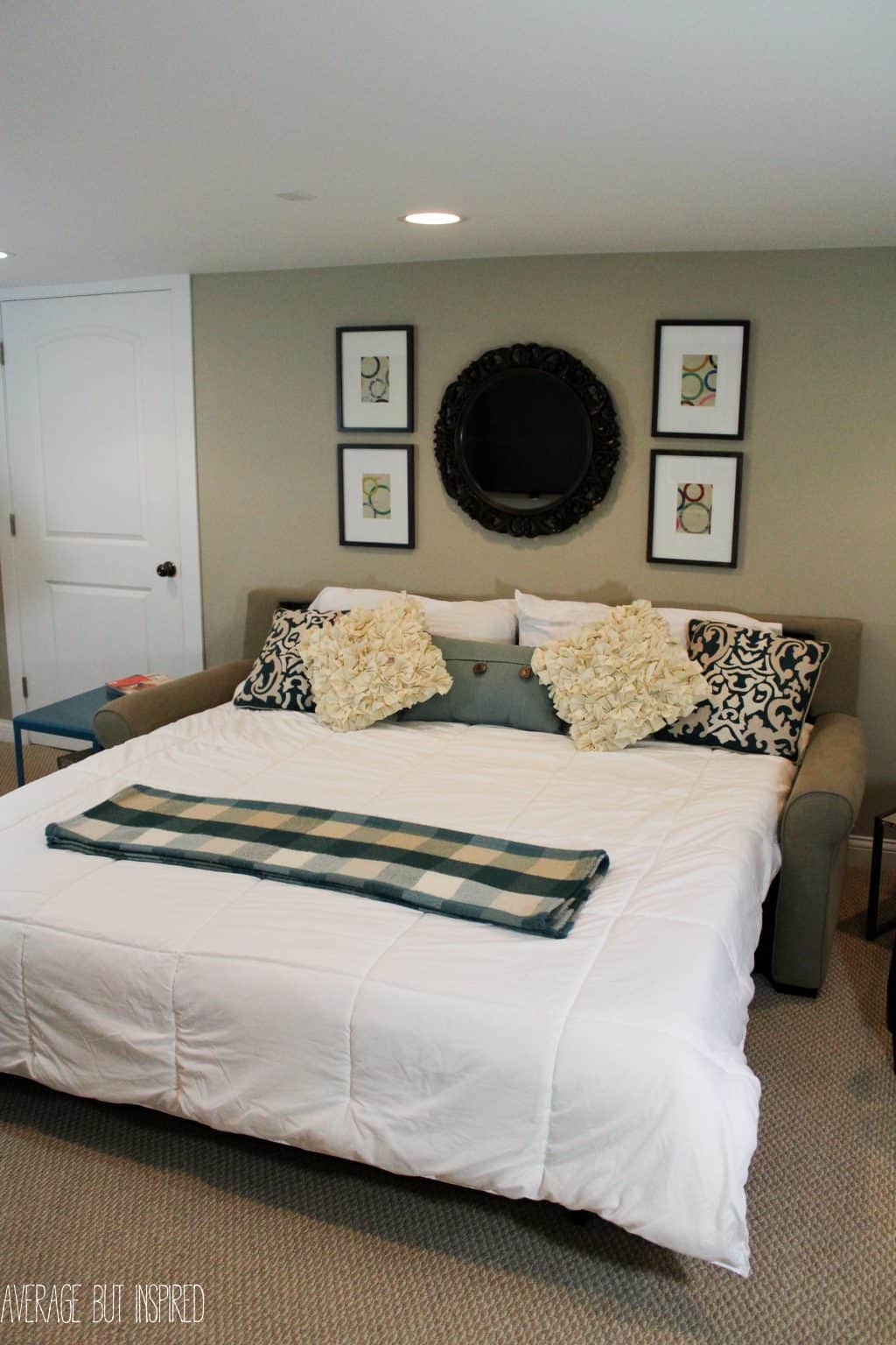 A BIG Basement Living Room Makeover A BIG Basement Living Room Makeover