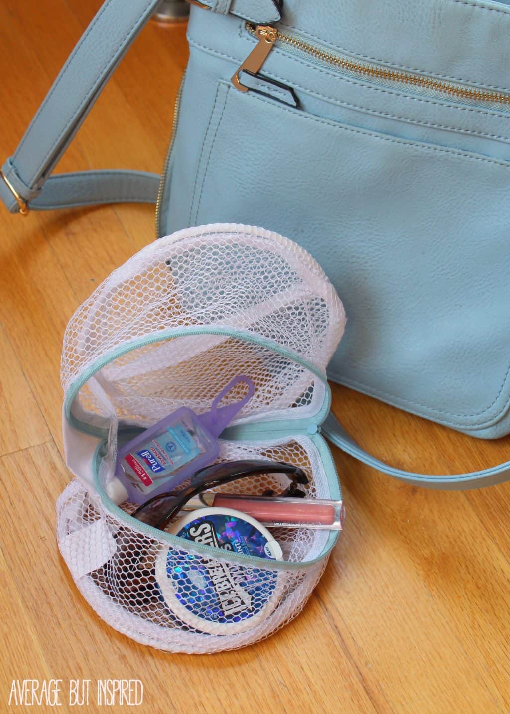 Dollar StoreGanization Mesh Laundry Bag Organization Ideas