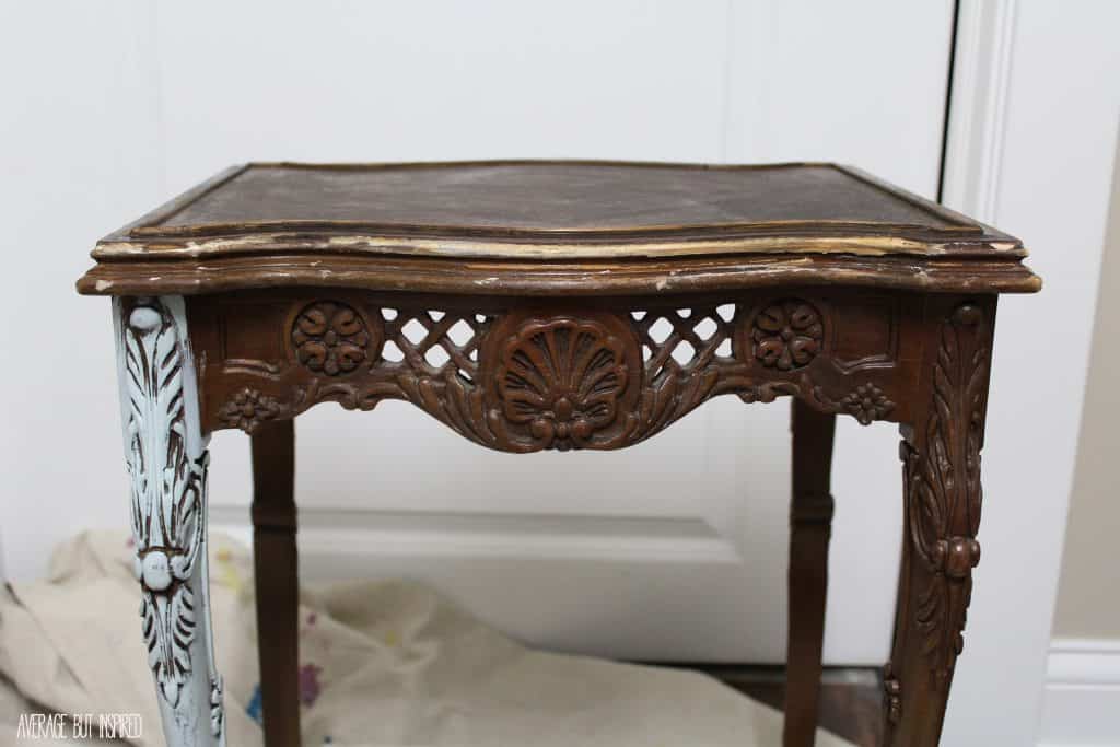 Painted Nesting Tables Makeover