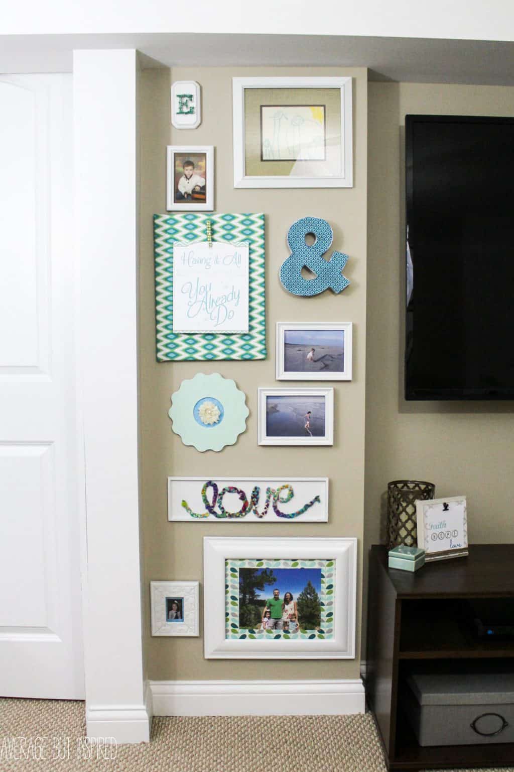Gallery Wall Planner how to make a practically free gallery wall Gallery Wall Planner how to make a practically free gallery wall