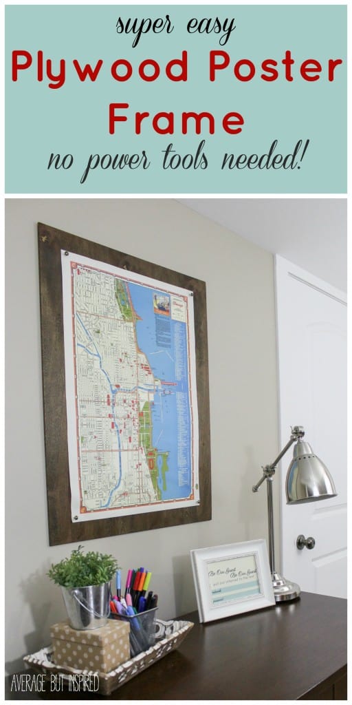 diy poster frame diy plywood poster frame monthly diy challenge diy poster frame diy plywood poster frame monthly diy challenge