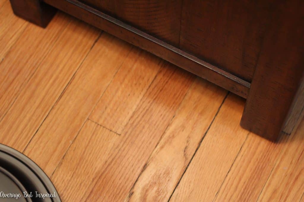 How do you fix scratched Pergo floors?