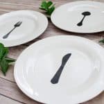 DIY Dollar Store Plates Decor