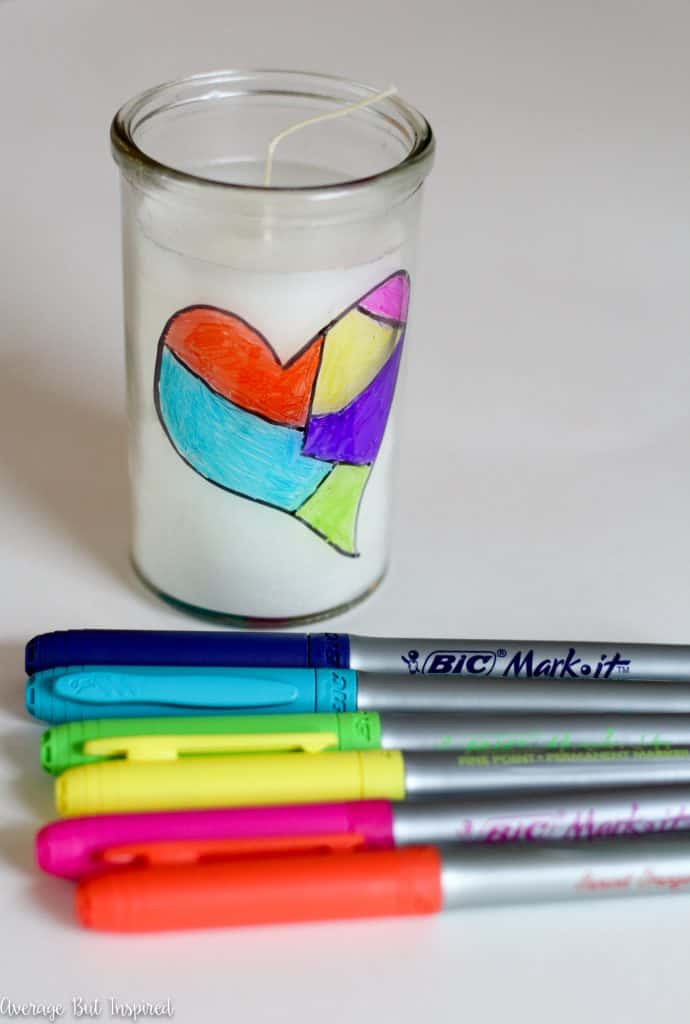 How to Make Stained Glass with Sharpies