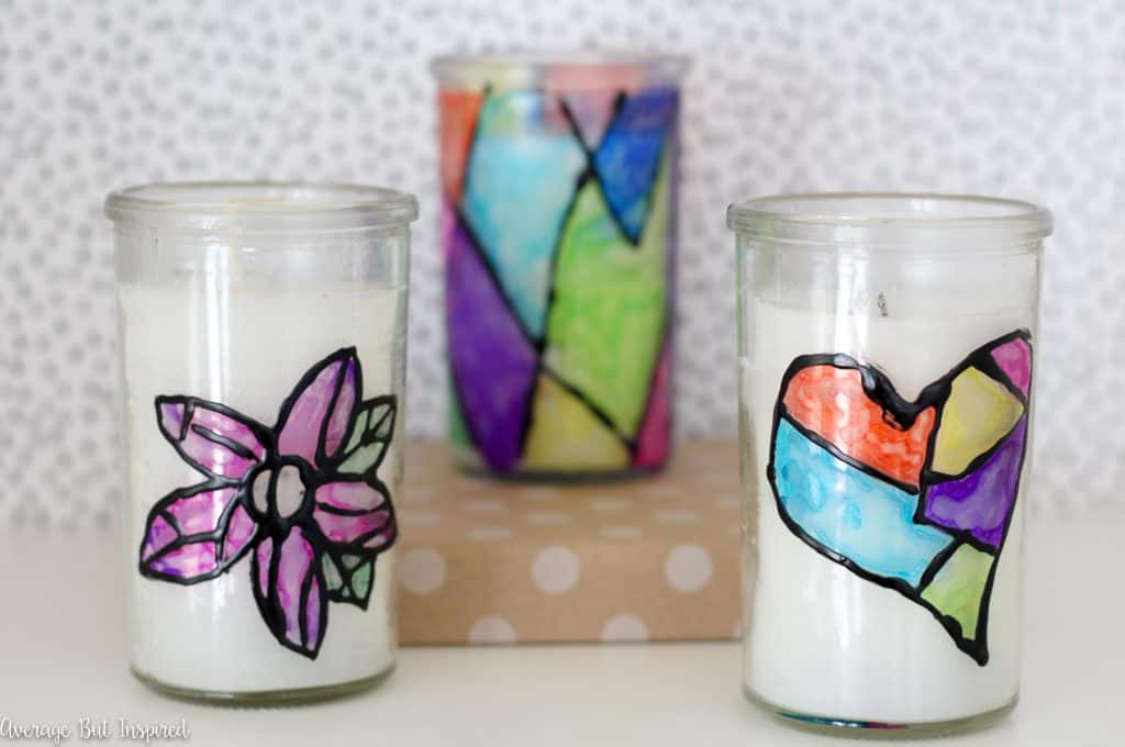 How to Make Stained Glass with Sharpies