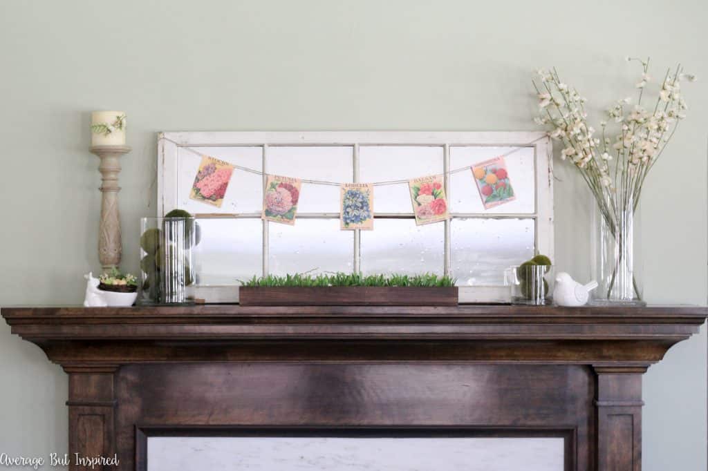 Spring Mantel Decorating Ideas