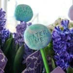 Air Dry Clay Garden Markers {Monthly DIY Challenge}