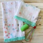 Summer Fun Bubble Paint Tea Towels