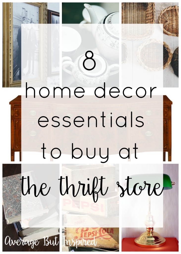 8 Home Decor Essentials to Buy at the Thrift Store